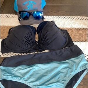 Black Victoria’s Secret 36D bikini top only